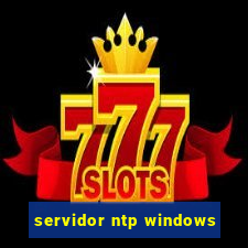 servidor ntp windows